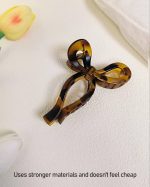 کلیپس مو پاپیونی طرح پلنگی - تصویر 5