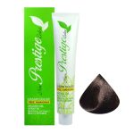 رنگ مو بدون آمونیاک نیو پرستیژ شماره 4.53 رنگ قهوه ای کاکائویی تیره